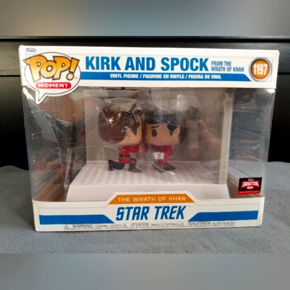 Funko Pop Kirk and Spock